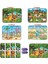çınar ticaret 1481 dıytoy süper renkli 4'lü puzzle - hayvanlar / 8+12+16+24 parça puzzle 2