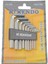 çınar ticaret 10 parça çelik alyan seti kısa düz köşe alyan anahtar takımı 4