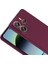 Xiaomi Redmi Note 14 Uyumlu Kılıf Premier Kamera Korumalı Mat Silikon Mürdüm 2