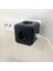 çınar ticaret ısıya dayanıklı termal akım korumalı ve çocuk korumalı 3 priz girişli 3 usb girişli küp priz 4