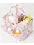 çınar ticaret baby kullanımı kolay desenli taşınabilir bakım çantası (pembe) 1
