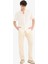 Relax Fit Rahat Kesim Dar Paça Keten Karışımlı Yazlık Pantolon 9