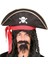 çınar ticaret karayip korsanları kaptan jack kadife korsan şapkası yetişkin 1