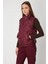 Kadın Dik Yaka Şişme Yelek 60997 Bordo 2