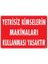 çınar ticaret yetkisiz kimselerin makinaları kullanması yasaktır uyarı levhası 25x35 kod:267 1
