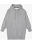 Women’s Lıve Hooded Oversized Sweatshirt Dress 1