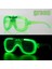 çınar ticaret yeşil led ışıklı parti gözlüğü – neon 3 modlu 1