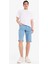 Regular Fit Jean Bermuda Şort A4805AX25SM 8