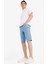Regular Fit Jean Bermuda Şort A4805AX25SM 9