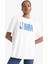Fit NBA Wordmark Oversize Geniş Kalıp Bisiklet Yaka Baskılı Kısa Kollu Tişört 11
