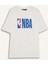 Fit NBA Wordmark Oversize Geniş Kalıp Bisiklet Yaka Baskılı Kısa Kollu Tişört 14