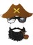 çınar ticaret kahve şapkalı pipolu jack sparrow gözlüğü 2