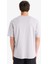 %100 Pamuk Oversize Geniş Kalıp Bisiklet Yaka Baskılı Kısa Kollu Tişört S9343AZ25SM 14