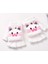 Kedi Desenli Kapaklı Kız Çocuk Peluş Parmaksız Eldiven 2