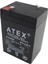 çınar ticaret atex akü 6v 4a (10.5x7x4.5cm) 1