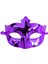 çınar ticaret mor renk kostüm partisi ekstra parlak balo maskesi 15x10 cm 1