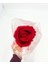 Tek Dal Kadife Kırmızı Gül – Şeffaf Ambalajlı Yapay Çiçek 3