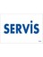 çınar ticaret servis uyarı levhası 17,5x25 kod:1743 1