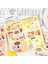 Vintage Sticker Sweet Shop Stiker Çıkartma Etiket 4'lı Set- Tatlı Tuzlu Pastahane 4