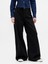 Kadın Siyah Mid Rise Ultrasoft Extra Baggy Jean Pantolon 6
