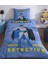 Lisanslı Fitted Çarşaflı Tek Kişilik Çocuk Nevresim Takımı-Batman Detective Mavi 3