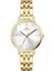 Ferro Altın Renk Çelik Kordonlu Kadın Kol Saati TH-FL21252A-B 1