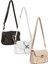 Kadın 3'lü Çanta Paketi Çapraz Askılı Omuz Çantası Üç Adet 1