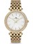 Ferro Altın Renk Çelik Kordonlu Kadın Kol Saati TH-F61576A-B 1