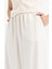 Keten Karışımlı Palazzo Pantolon Wide Leg Geniş Bol Paça Üç Cepli Normal Bel Basic Düz Standart Boy C4545AX25SP 12