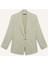 Oversize Geniş Kalıp Keten Karışımlı Blazer Ceket 11