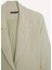 Oversize Geniş Kalıp Keten Karışımlı Blazer Ceket 12