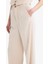 Wide Leg Keten Karışımlı Palazzo Pantolon Yüksek Bel Geniş Bol Paça Pensli Cepli A1922AX25SM 13