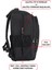 USB Aparatlı Erkek Sırt Çantası Okul Iş Günlük Kullanım Ortopedik 14-15,6 Inç Su Geçirmez Kumaş 4