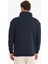 Relax Fit Dik Yaka Fermuarlı Basic Düz Kalın Sweatshirt E5332AX24WN 14