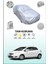Gri Toyota Yaris 5 Kapılı 2008 - 2011 Uyumulu Oto Branda, Araba Brandası, Koruyucu Örtü 1