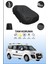 Siyah Fiat Doblo 2010 - 2021 Uyumlu Araba Brandası, Koruyucu Örtü, Oto Branda 1