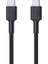 çınar ticaret aukey cb-cd45-bk pd naylon örgülü type-c type-c şarj kablosu 0.9mt 1