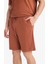 Regular Fit Her Yöne Esneyen Krinkıl Bermuda Şort 14