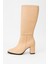 Uzun Topuklu Kadın Çizme | Şık ve Rahat Günlük Diz Altı Bot 2