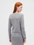Kadın Gri Cashsoft Crop Hırka 4