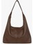 Kadın Acı Kahverengi Salaş Yumuşak Dokulu Büyük Boy Omuz ve Tote Çanta 2