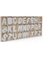 Ahşap Puzzle Alfabe Harfleri Öğrenme Eğitici Bul Tak- Yap Boz Oyuncak 4
