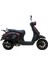 Super 50CC Scooter Motosiklet Siyah Kırmızı 2