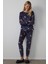 Lacivert Ayı Desenli Pijama Altı 2