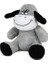 Ofis Hediyesi Kuzu 20-25 cm Figürlü Pelüş Ayıcık, 20 Cm,sevgiliye Hediye,,plush Toys,ofis Hediyesi,renkli(Eşek) 1