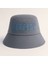 Isme Özel Nakışlı Unisex Mavi Bucket Şapka 3