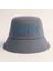 Isme Özel Nakışlı Unisex Mavi Bucket Şapka 5
