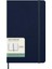 12 Ay Haftalik Ajanda L Boy Sert Kapak Safir Mavi 2