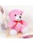 20-25 cm Papyonlu Pelüş, 20 Cm, Yumuşak, Sevgiliye Hediye,ayı,peluş Ayıcık,plush Toys,oturan Ayı,ofis Hediyesi,renkli Ayıcık (Pembe) 2