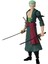Heroes Tek Parça Figürler Roronoa Zoro Aksiyon Figürü, Değiştirilebilir Kollar ve Yüzler ile Mafsallı Zoro Figürü, Bandai Tek Parça Aksiyon Figürleri Oyuncakları Serisi, 17 cm 3